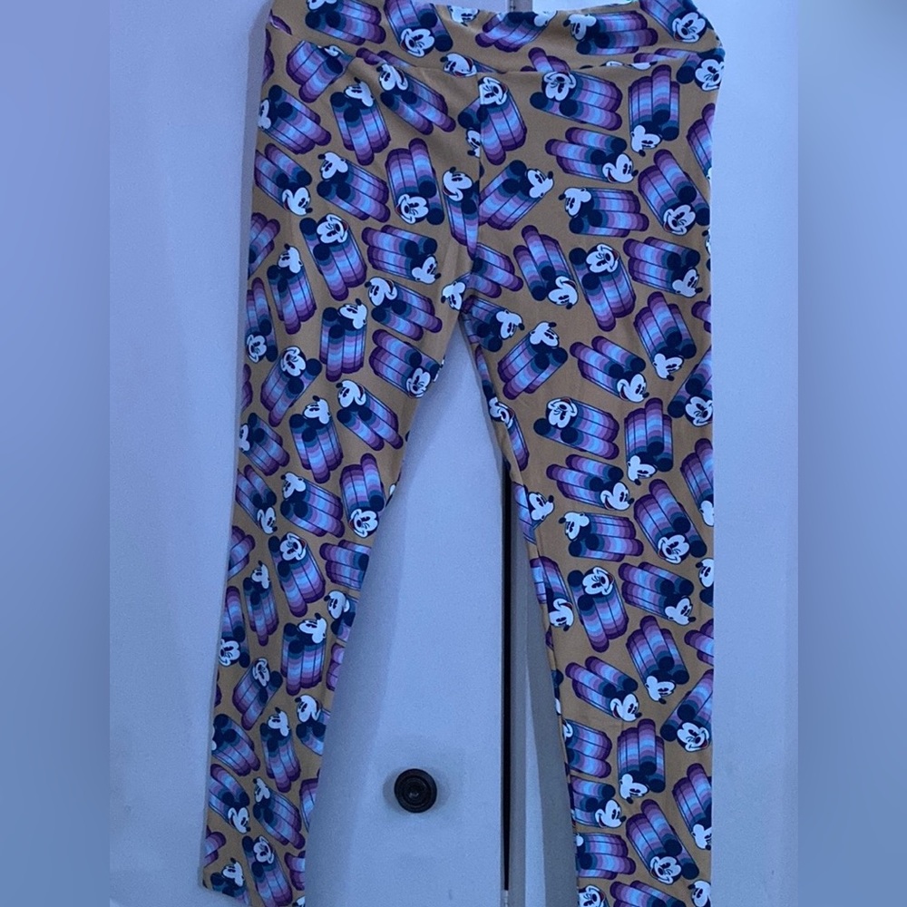 Cute Mickey Mouse Leggings